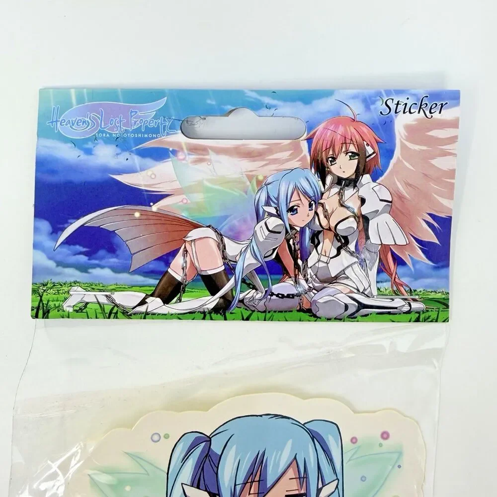 Heavens Lost Property Nymph 3 Inch Anime Peeker Bumper Sticker Car Window Decal